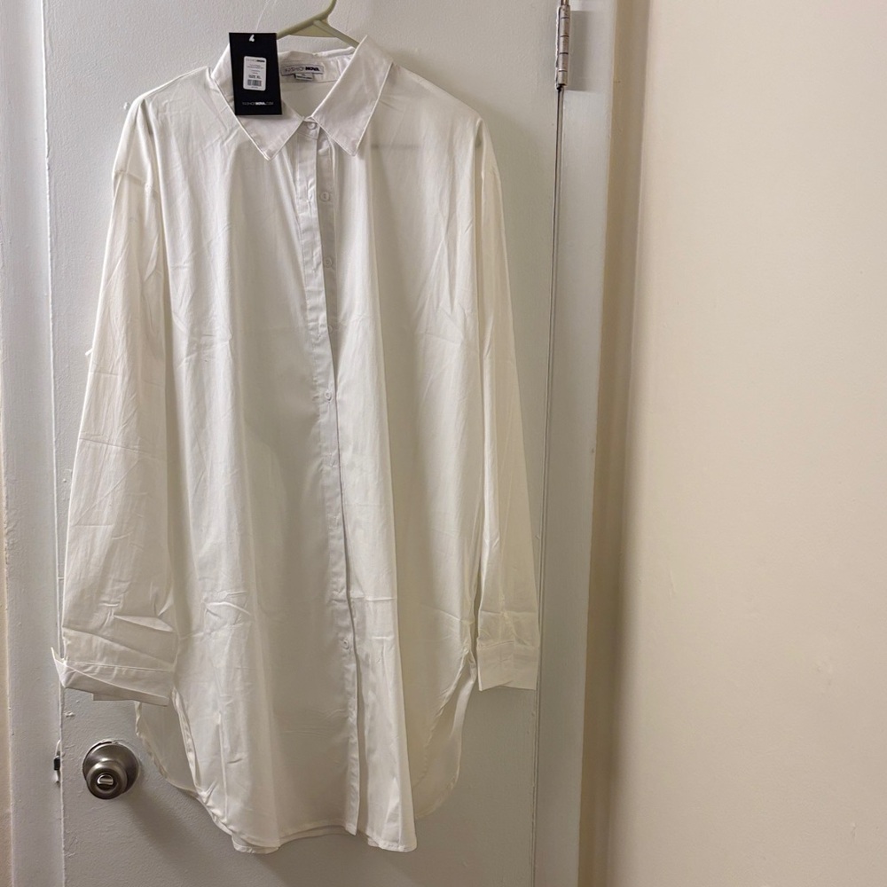 Classic White Men's Shirt